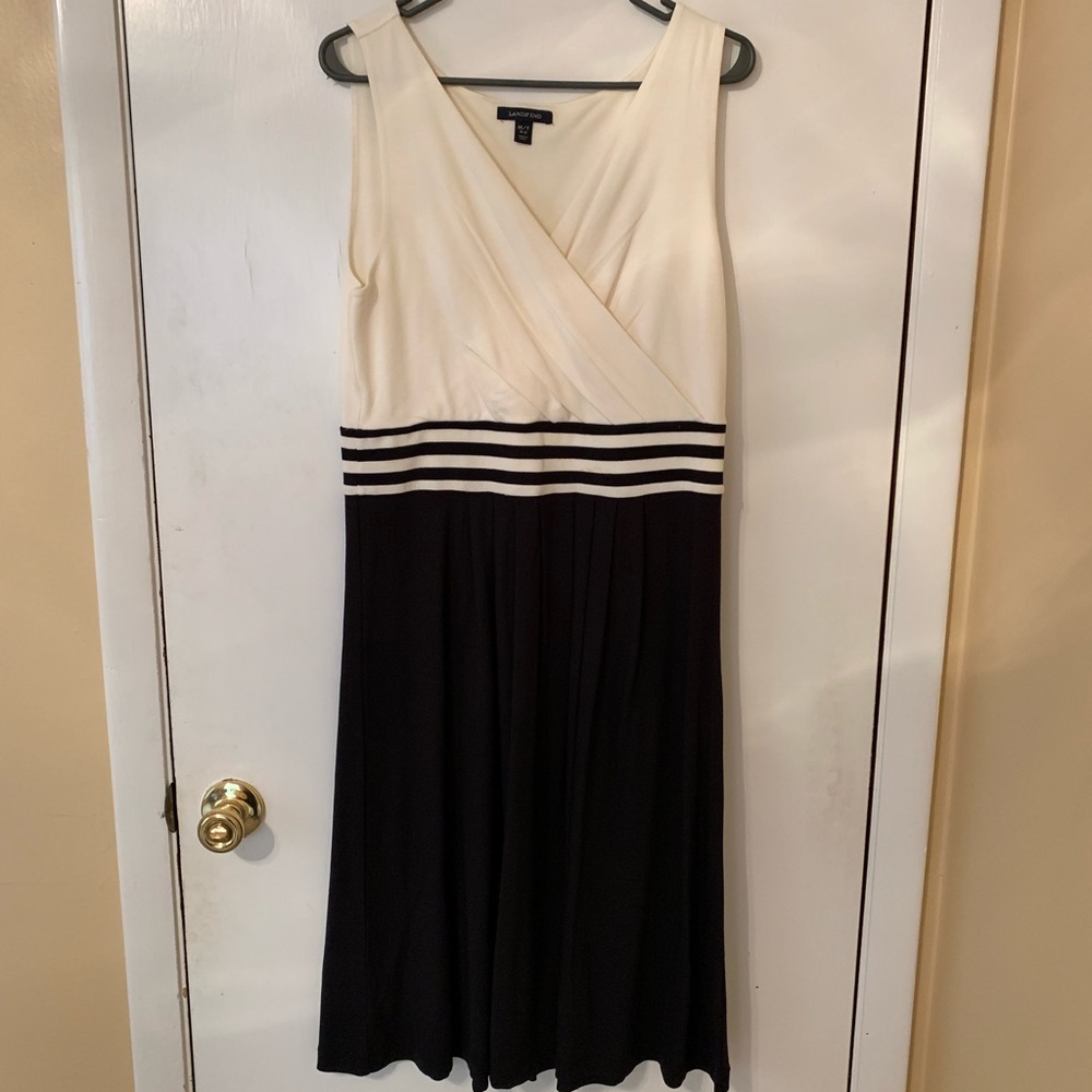 Lands End Fit and Flare Dress